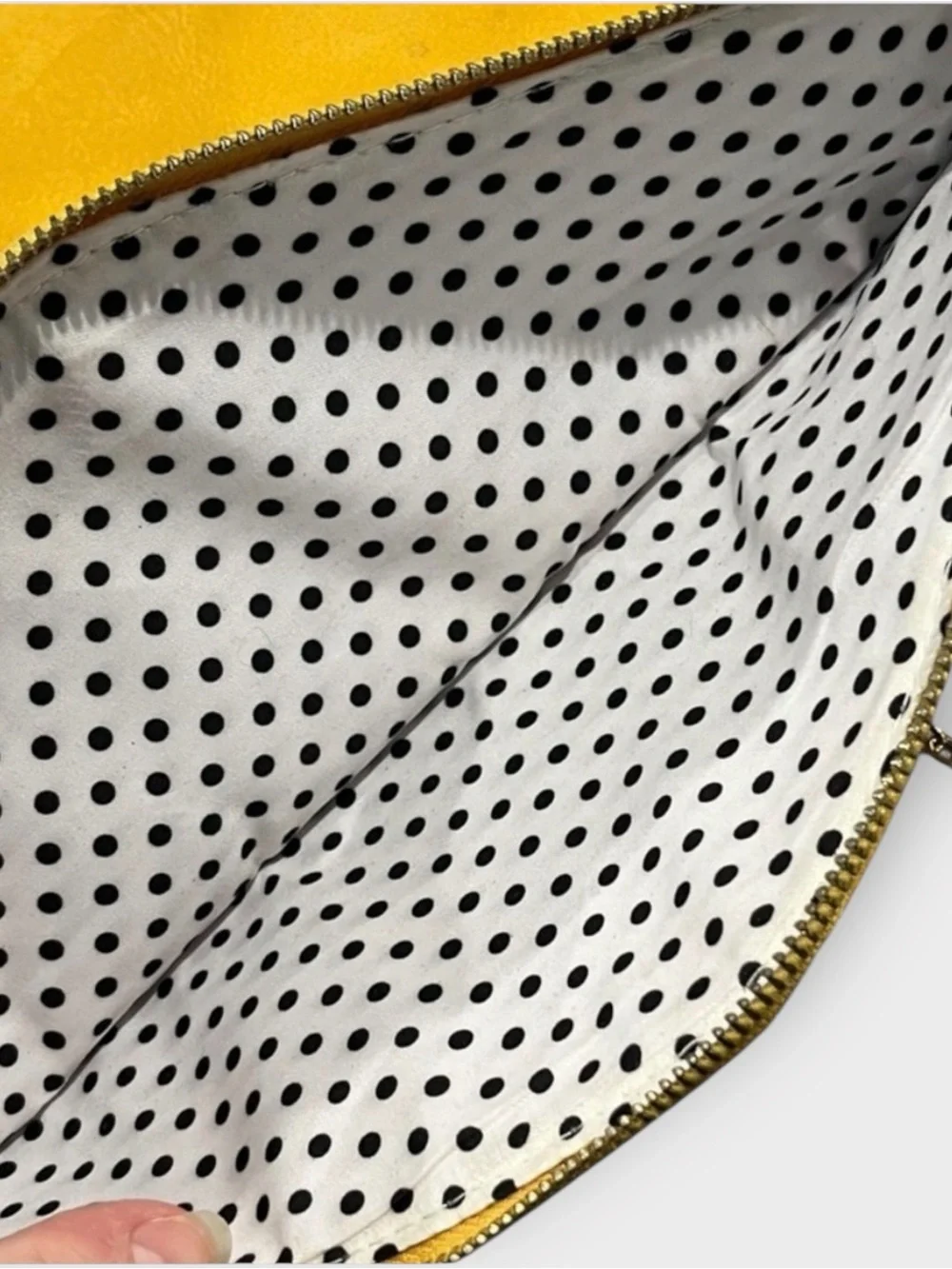 Urban Expressions Mustard Yellow Foldover Crossbody Clutch | chain & tassel